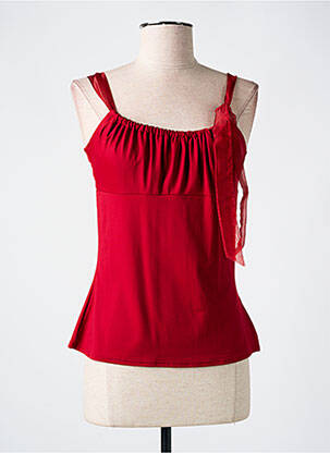 Top/caraco rouge LE BOURGET femme
