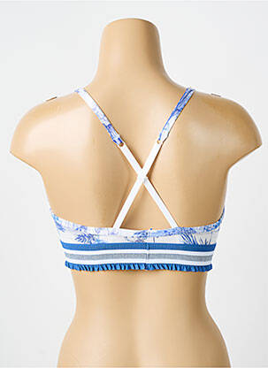 Soutien-gorge sans armature brassieres bleu ANTIGEL femme