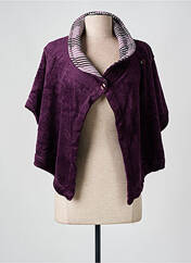 Robe de chambre violet LINGELOR pour femme seconde vue