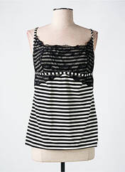 Top/Caraco noir LE BOURGET pour femme seconde vue