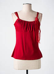 Top/Caraco rouge LE BOURGET pour femme seconde vue