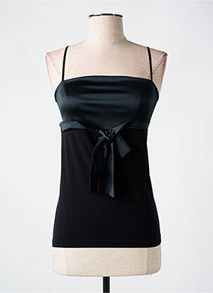 Top noir LE BOURGET pour femme