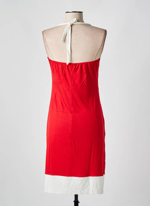 Robe de plage rouge LINGELOR pour femme
