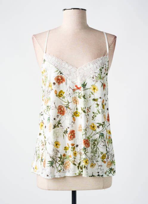 Top/Caraco blanc ANTIGEL pour femme