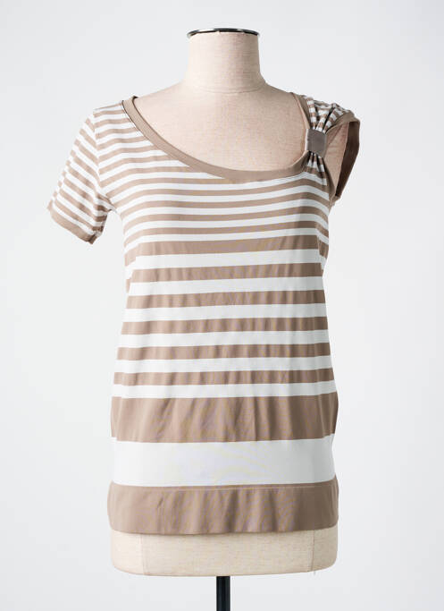 Top beige LE BOURGET pour femme