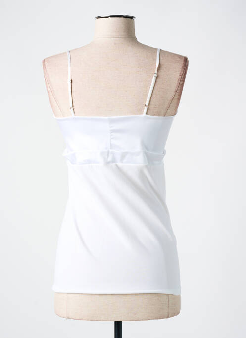 Top blanc LE BOURGET pour femme