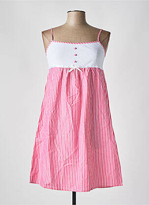 Nuisette/combinette stretch rose PRIMA ROSA femme