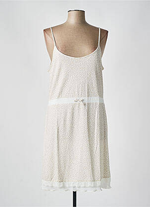 Nuisette/combinette col rond beige LINGELOR femme