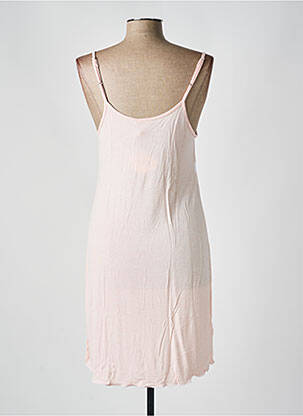 Nuisette/combinette col rond rose LINGELOR femme
