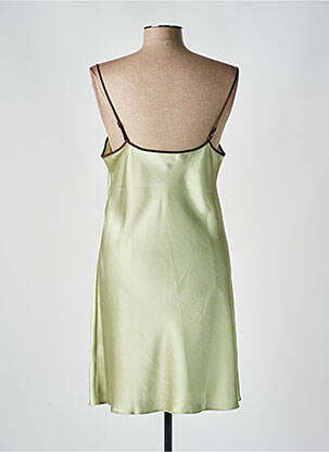 Nuisette/combinette col rond vert SANAO femme