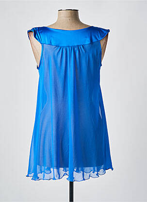 Nuisette/combinette col rond bleu FOEMINA femme