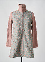 Gilet manches longues rose DOLCE VITA pour femme seconde vue