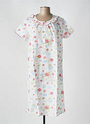 Chemise de nuit blanc PRIMA ROSA pour femme seconde vue