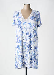 Chemise de nuit bleu ANTIGEL pour femme seconde vue
