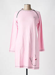 Chemise de nuit rose LOHE pour femme seconde vue