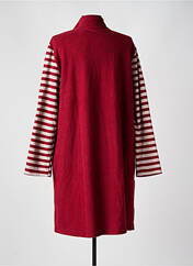 Robe de chambre rouge JULIE pour femme seconde vue