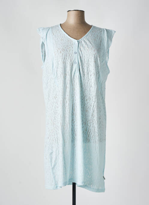 Chemise de nuit bleu ESKIMO pour femme