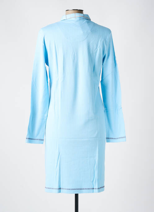 Chemise de nuit bleu LOHE pour femme