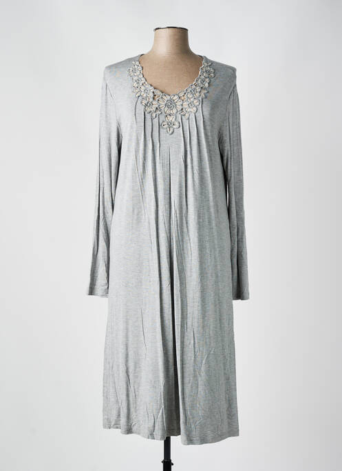 Chemise de nuit gris LINGELOR pour femme