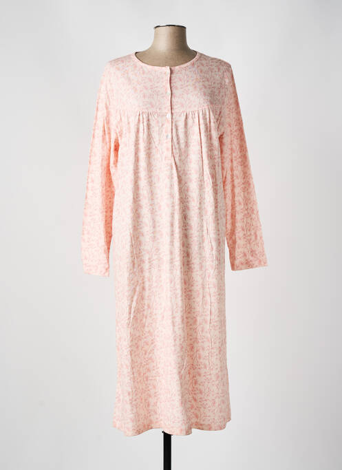 Chemise de nuit rose ESKIMO pour femme
