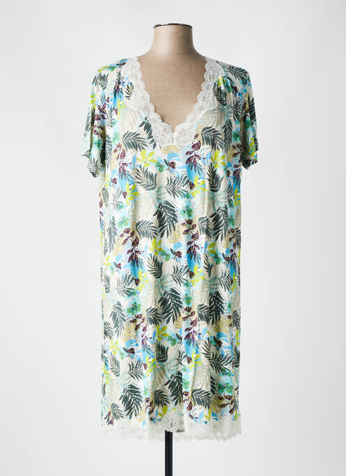 Chemise de nuit vert ANTIGEL pour femme