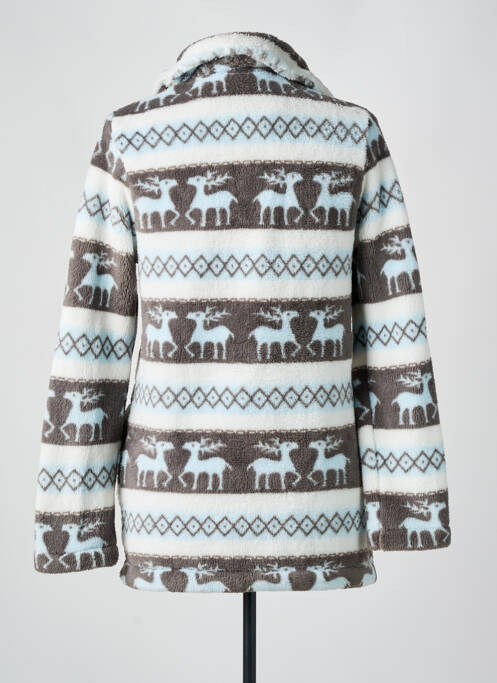 Robe de chambre bleu LOHE pour femme