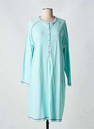 Chemise de nuit bleu LOHE pour femme