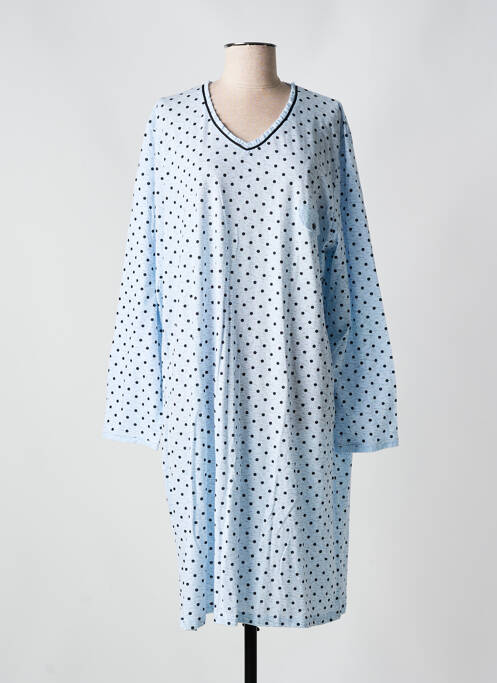 Chemise de nuit bleu LINGELOR pour femme