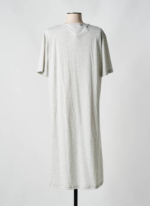 Chemise de nuit gris PRIMA ROSA pour femme