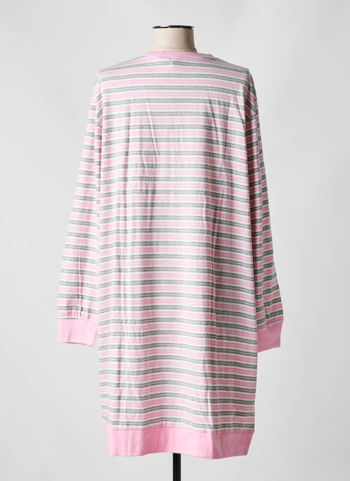 Chemise de nuit rose LOHE pour femme