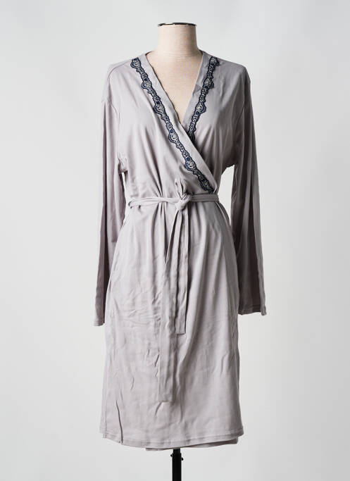 Robe de chambre gris PRIMA ROSA pour femme