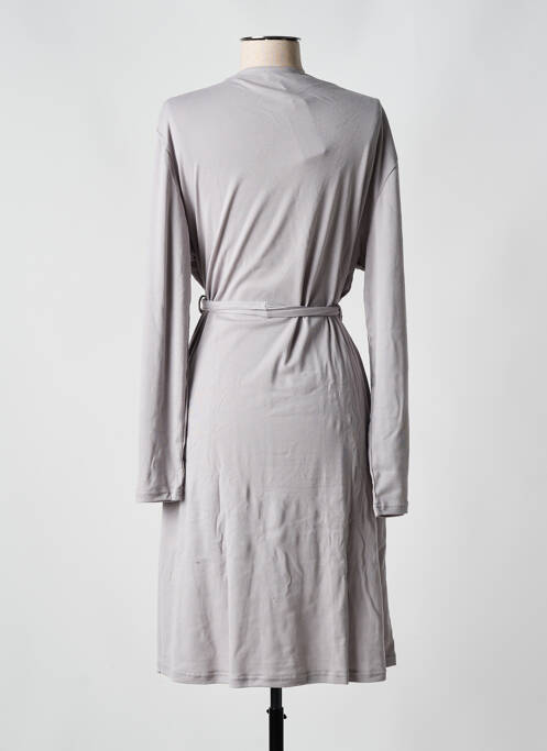 Robe de chambre gris PRIMA ROSA pour femme
