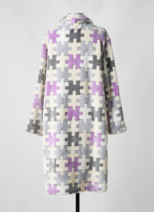 Robe de chambre violet LOHE pour femme