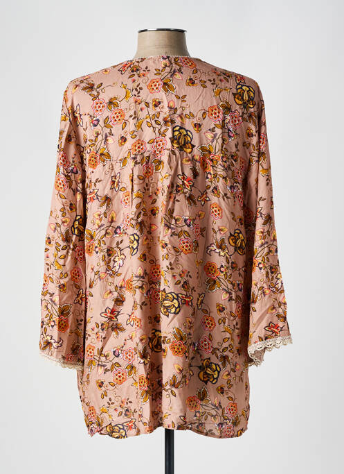 Top marron ANTIGEL femme