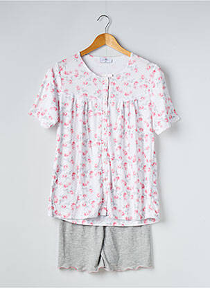 Pyjama manches courtes rose JULIE femme