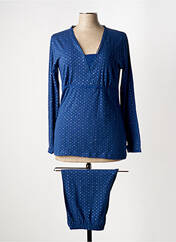 Pyjama bleu ESKIMO pour femme seconde vue