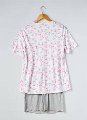 Pyjama rose JULIE pour femme seconde vue