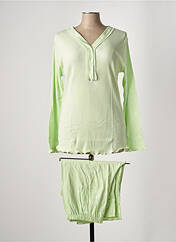 Pyjama vert RAGNO pour femme seconde vue