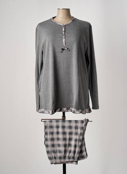 Pyjama gris JULIE pour femme