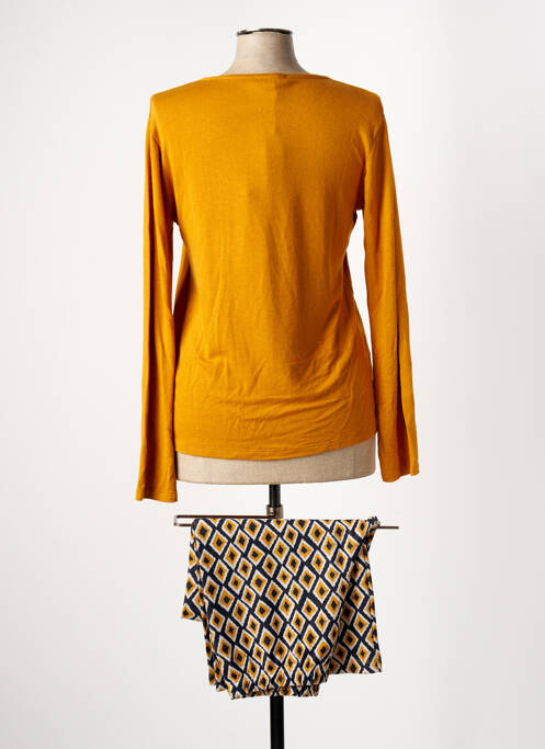 Pyjama jaune EIC-PI HAPPY PEOPLE femme