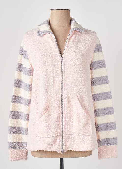 Robe de chambre rose LOHE pour femme