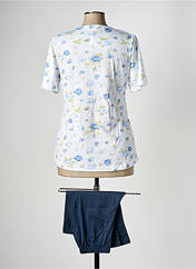 Pyjama bleu PRIMA ROSA pour femme seconde vue