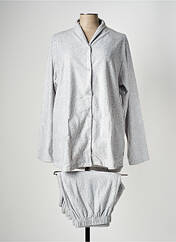 Pyjama gris ESKIMO pour femme seconde vue