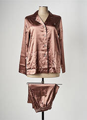 Pyjama marron LOHE pour femme seconde vue