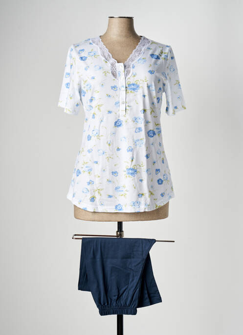 Pyjama bleu PRIMA ROSA pour femme