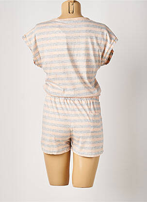 Pyjashort col rond gris ESKIMO femme