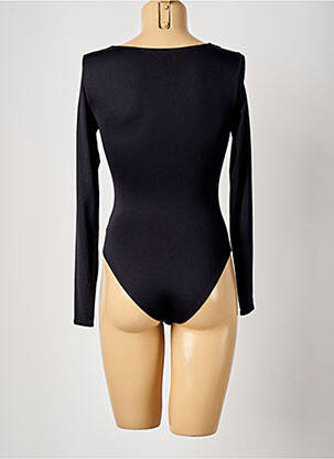 Body stretch manches longues noir LE BOURGET femme