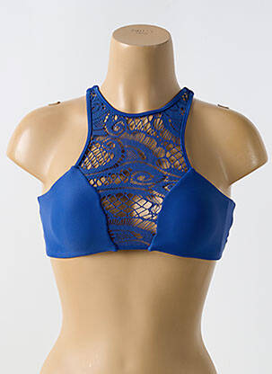 Haut de maillot de bain stretch brassieres bleu LULI FAMA femme