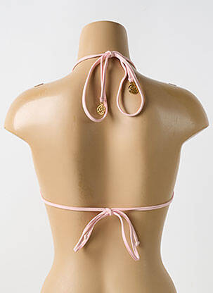 Haut de maillot de bain stretch haut soutien-gorge avec mousse de rembourrage amovible rose LULI FAMA femme