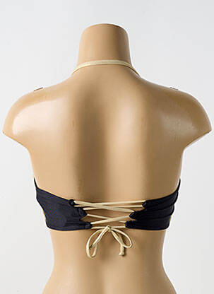 Haut de maillot de bain stretch haut soutien-gorge moulé or LULI FAMA femme